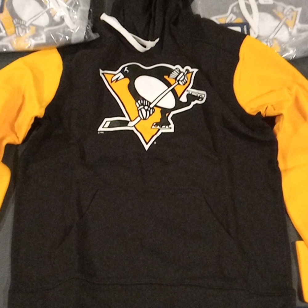 Men's brand new NHL penguins hoodies